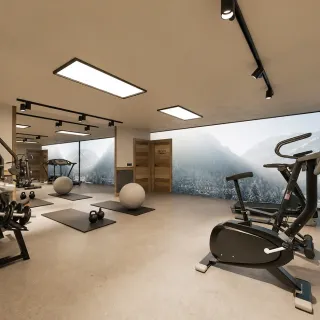 Salle de sport de la résidence